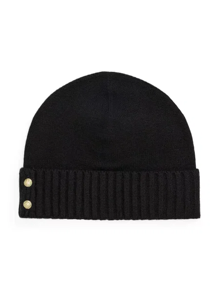 Căciulă Ralph Lauren de lână negru