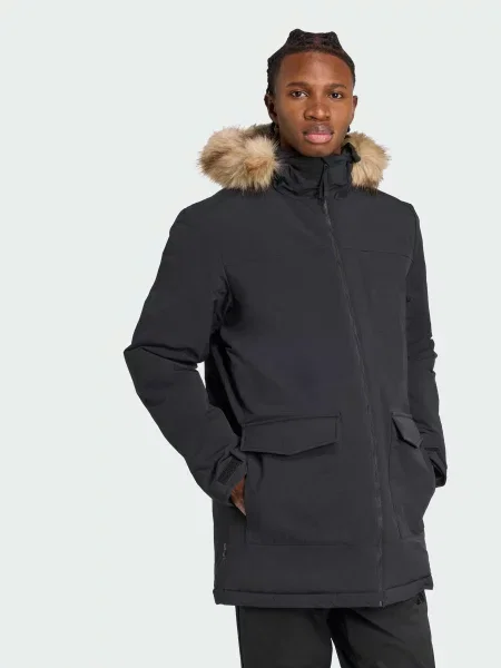 Парка adidas чорний