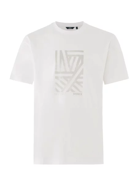MEXX Tricou grej / murdar alb