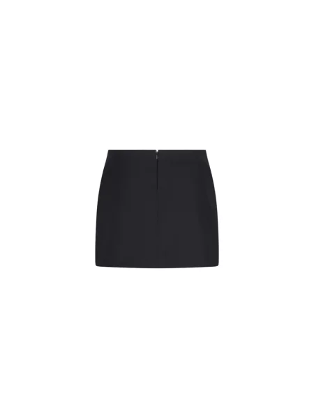 Spódnica mini Givenchy wełniana czarna