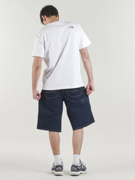Tricou The North Face cu mâneci scurte alb