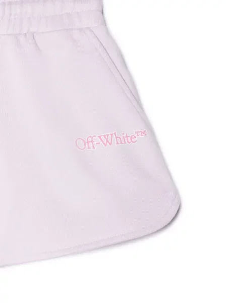 Szorty dziecięce Off-white białe