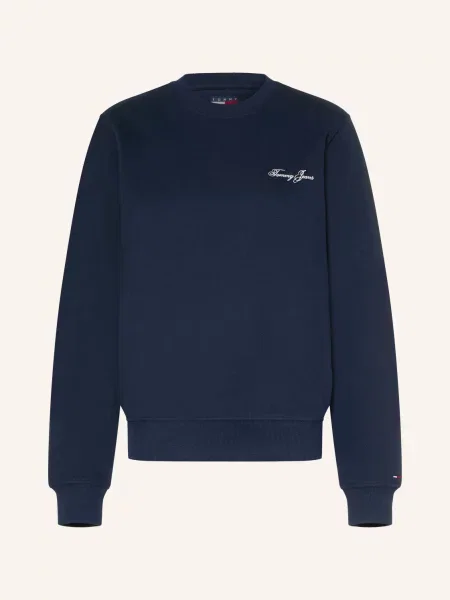 Tommy Jeans Mikiny tmavě modrá