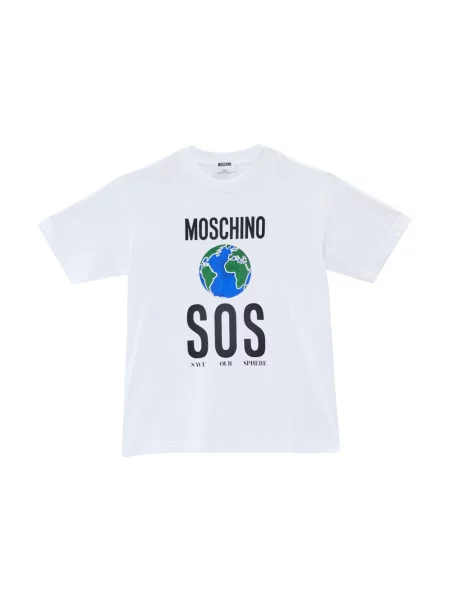 Koszulka Moschino biała