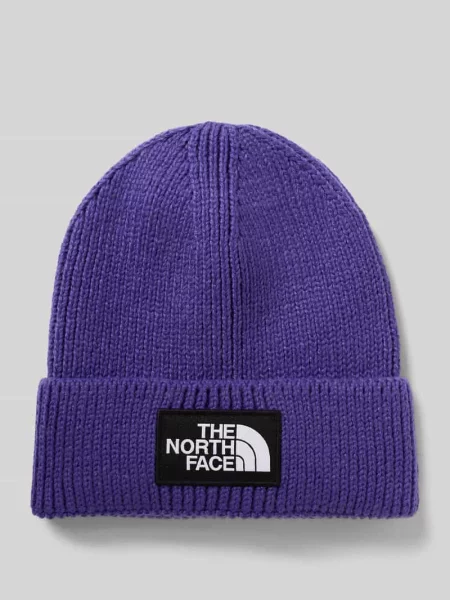 The North Face Czapka lila fioletowa
