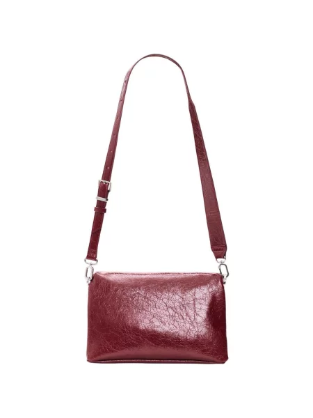 Crossbody táska Desigual autogrammal piros
