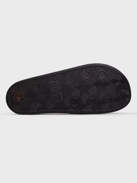 Шлепанцы Ea7 Emporio Armani желтые
