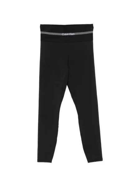 Leggings Calvin Klein cu autograf negru