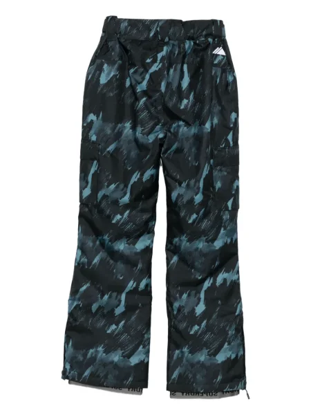 Pantaloni Superdry cu model camuflaj negru