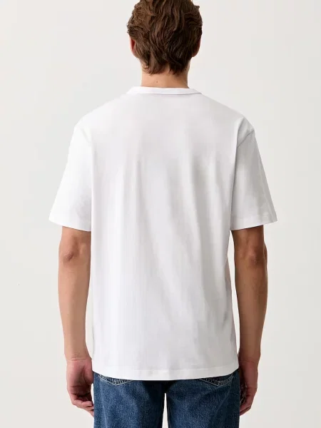 HUGO T-shirt Durstee biała