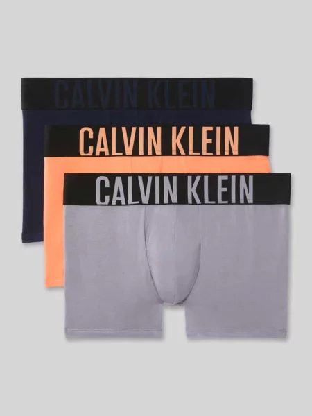 Szorty Calvin Klein pomarańczowe