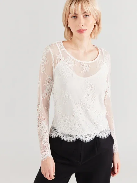 Morgan Bluză fildeş