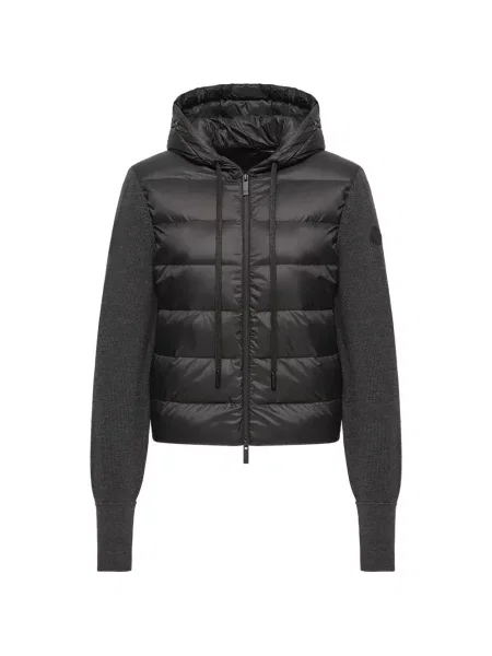 Cardigan Moncler cu glugă gri