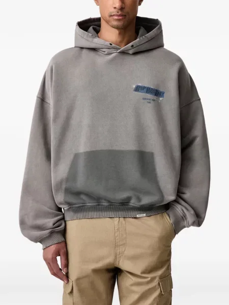 Hoodie Represent γκρι