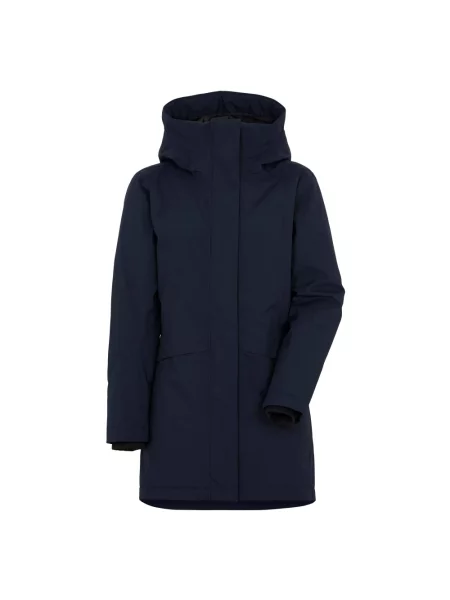 Parka Didriksons niebieska