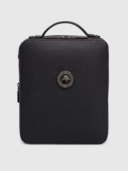 Кожаная сумка Stefano Ricci синяя