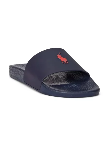 Polo Ralph Lauren klapki Polo Slide granatowy