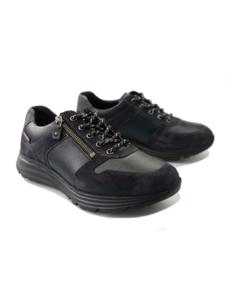 Sneakersy Mephisto zamszowe niebieskie