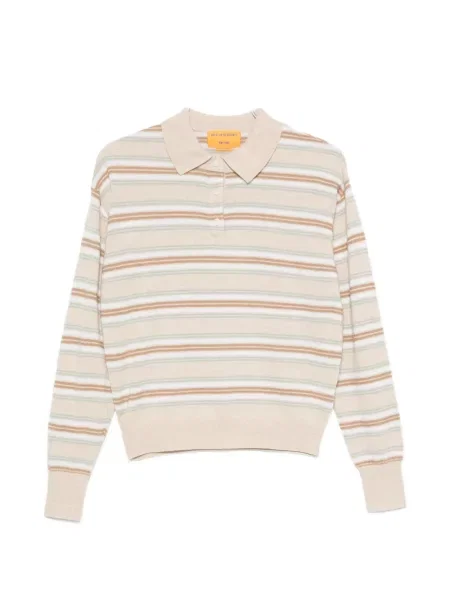 Tricou polo Guest In Residence cu dungi