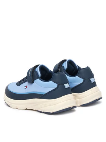 Tenisice Tommy Hilfiger Low Cut Lace-Up/Velcro Sneaker S plava