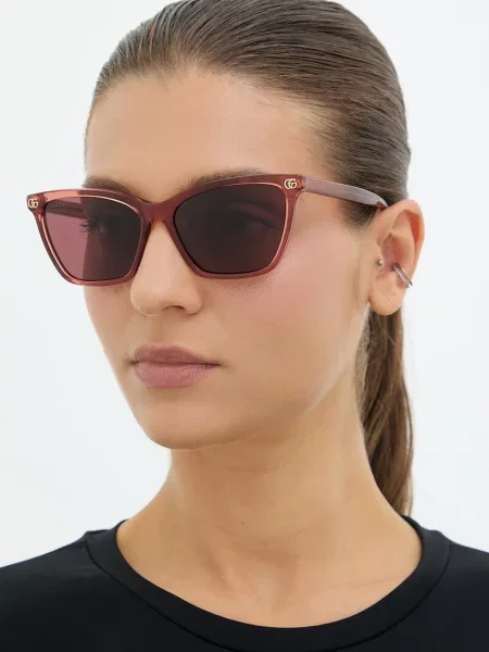 Gucci ochelari de soare cat eye pentru femei