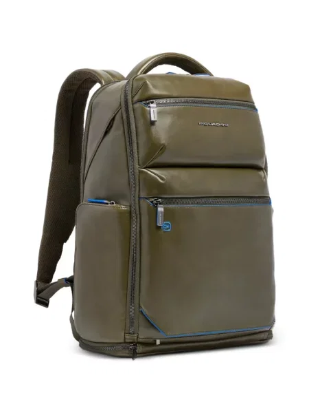 Rucsac Piquadro cu autograf verde