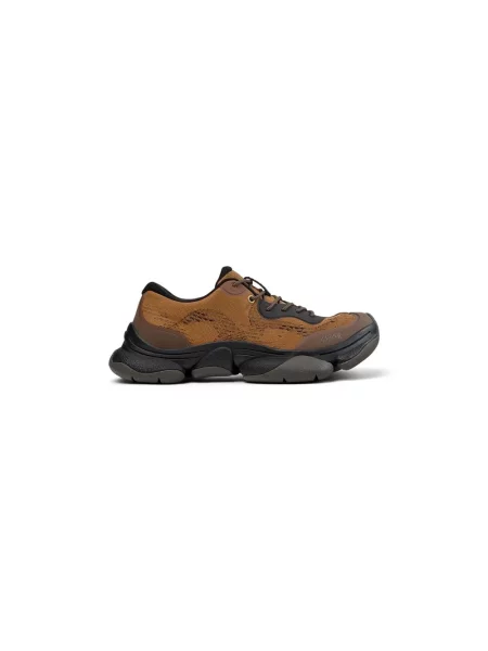 Sneakersy Camper brązowe