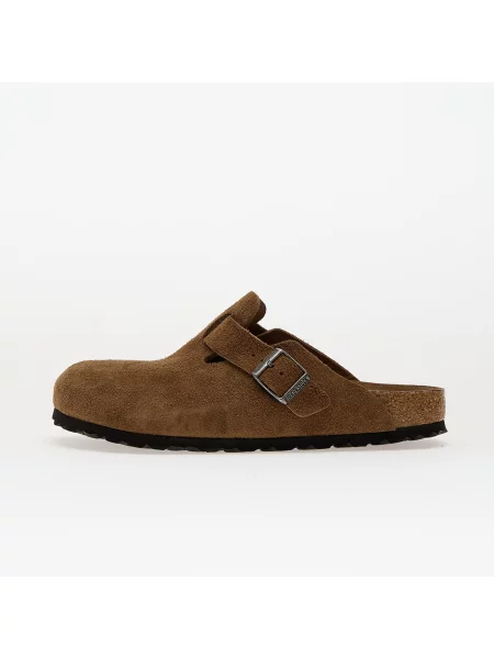 Sneakers Birkenstock Boston Soft Footbed Suede Leather Dark Tea Tonal Fb EUR 37 καφέ