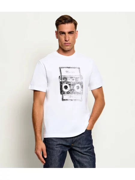 A.P.C. Tricou Manifest alb