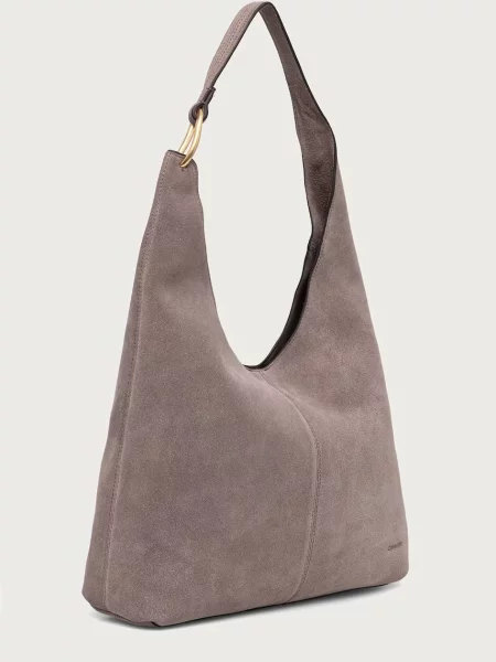 Calvin Klein Kabelka na rameno mokka fialová