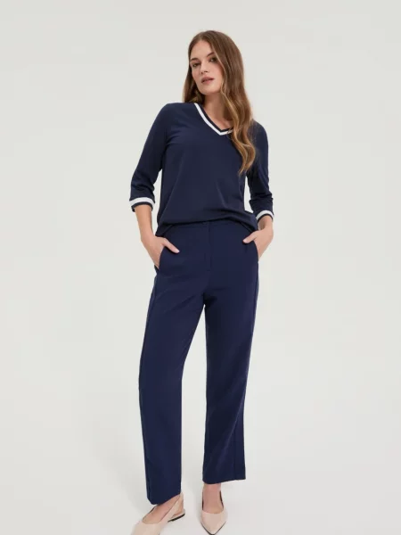 Pantaloni Marisse albastru