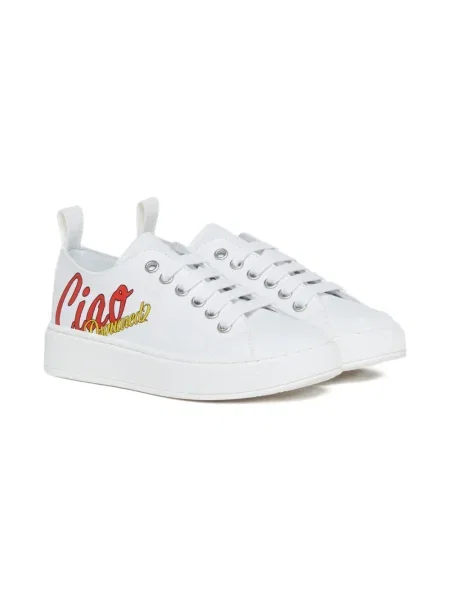 Sneakersy dziecięce Dsquared2 białe