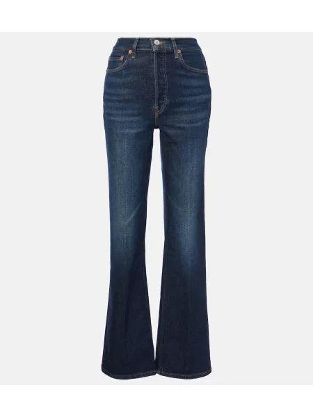 Blugi evazați Re/done albastru