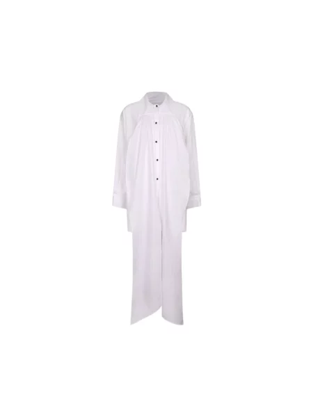Sukienka koszulowa Emporio Armani biała