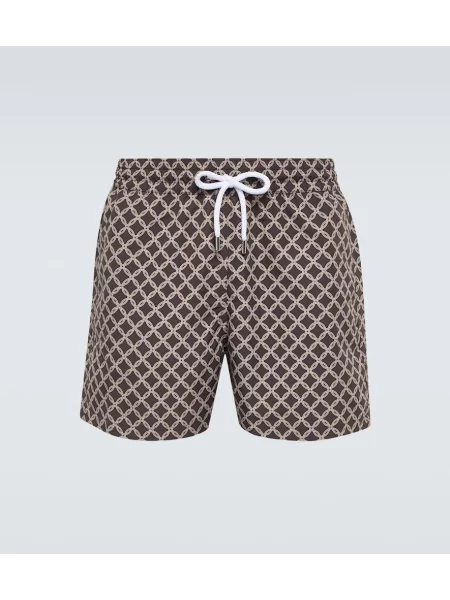 Plavalne hlačke Frescobol Carioca rjava