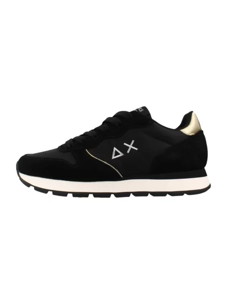 Sneakersy Sun68 skórzane czarne