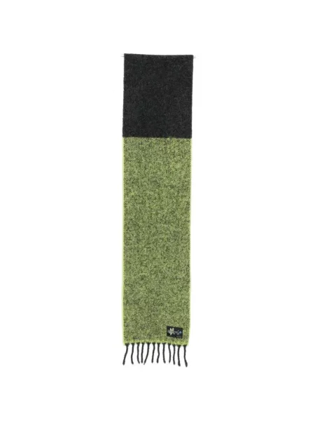 Fular Paul Smith cu franjuri verde