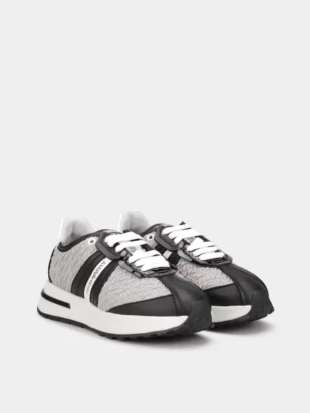 Кроссовки Emporio Armani черные