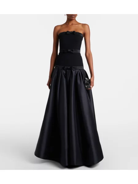 Rochie Rebecca Vallance din satin negru