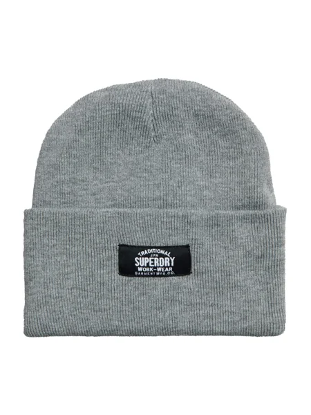 Superdry & Co Čepice CLASSIC šedá / černá bílá