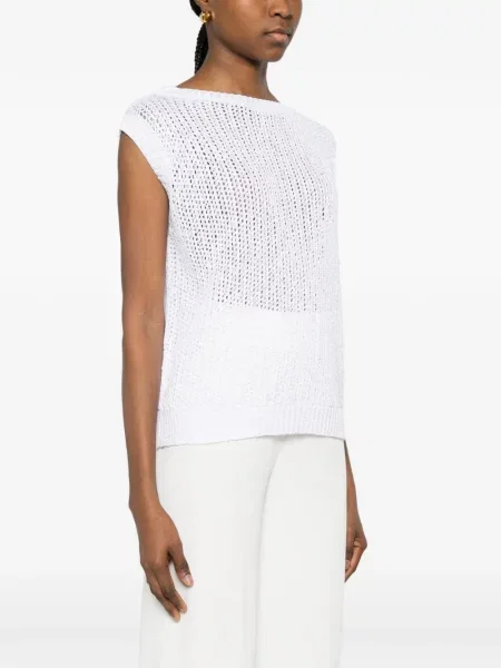 Podkoszulka Neera z cekinami biała