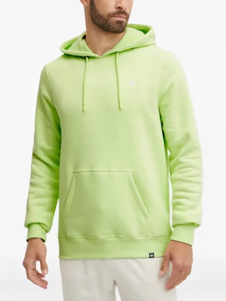 Hanorac cu glugă '47 cu broderie cu cordon verde