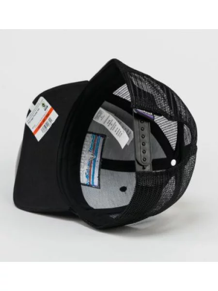 Kšiltovka Patagonia Logo Trucker black černá