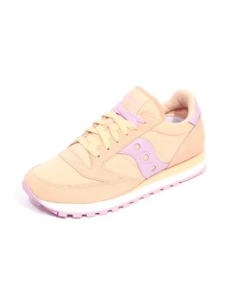 Sneakersy Saucony Jazz skórzane pomarańczowe