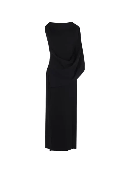 Rochie maxi Cfcl drapată negru