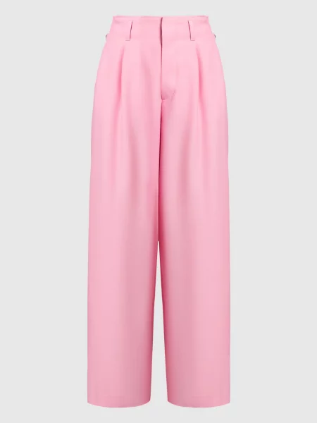 Шерстяные брюки Ambush розовые