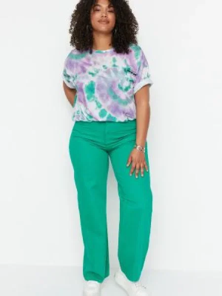 Pantaloni Trendyol verde