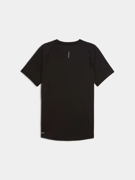 Футболка спортивна PUMA Run Velocity Tee Tri-blend комбінований верх чорний