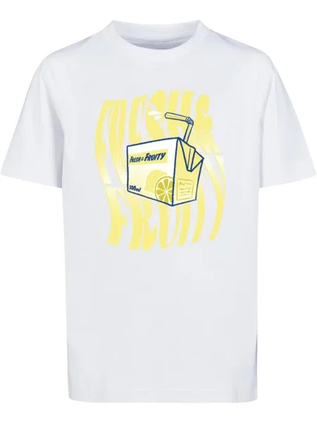 Tricou copii Mister Tee alb
