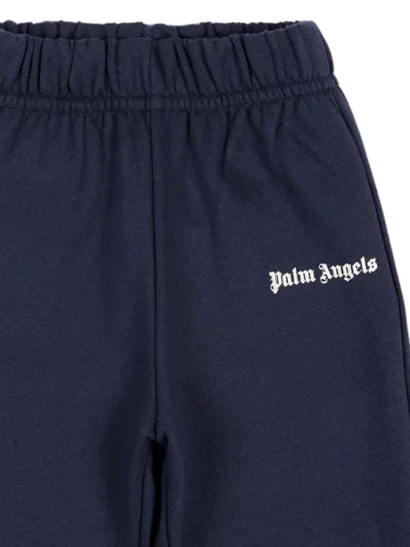 Spodnie dziecięce Palm Angels niebieskie